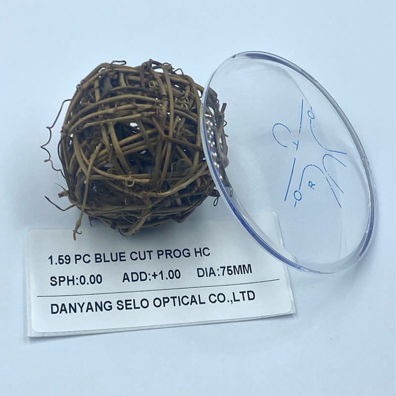 1,59 Blue Block PC progresivní čočka HMC/SHMC