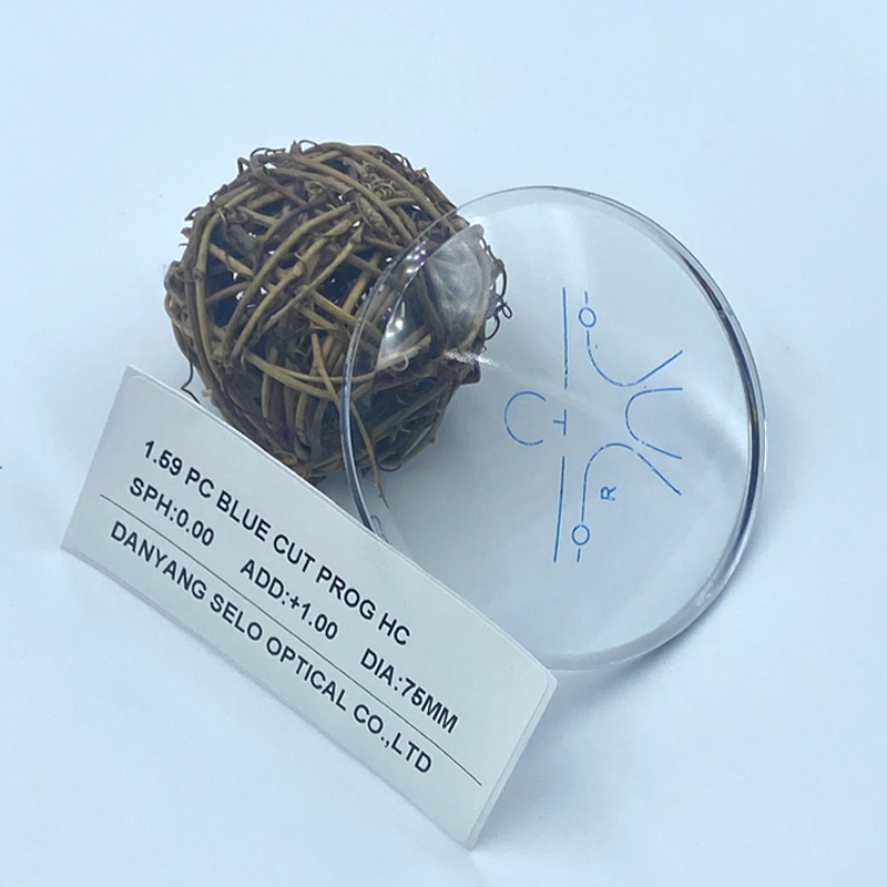 1,59 Blue Block PC progresivní čočka HMC/SHMC