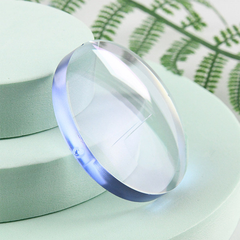 1,60 Polotovar s modrým blokem Single Vision Lens